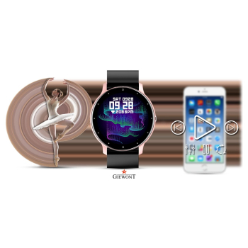 Smartwatch Giewont GW120-3 Różowo-Czarny