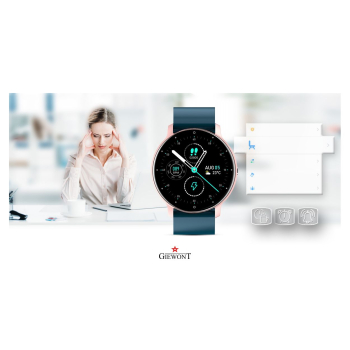 Smartwatch Giewont GW120-5 Różowo-Niebieski